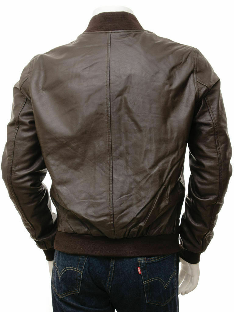 Men's New Handmade Brown Leather Stylish Fashion Biker Leather Jackets ...